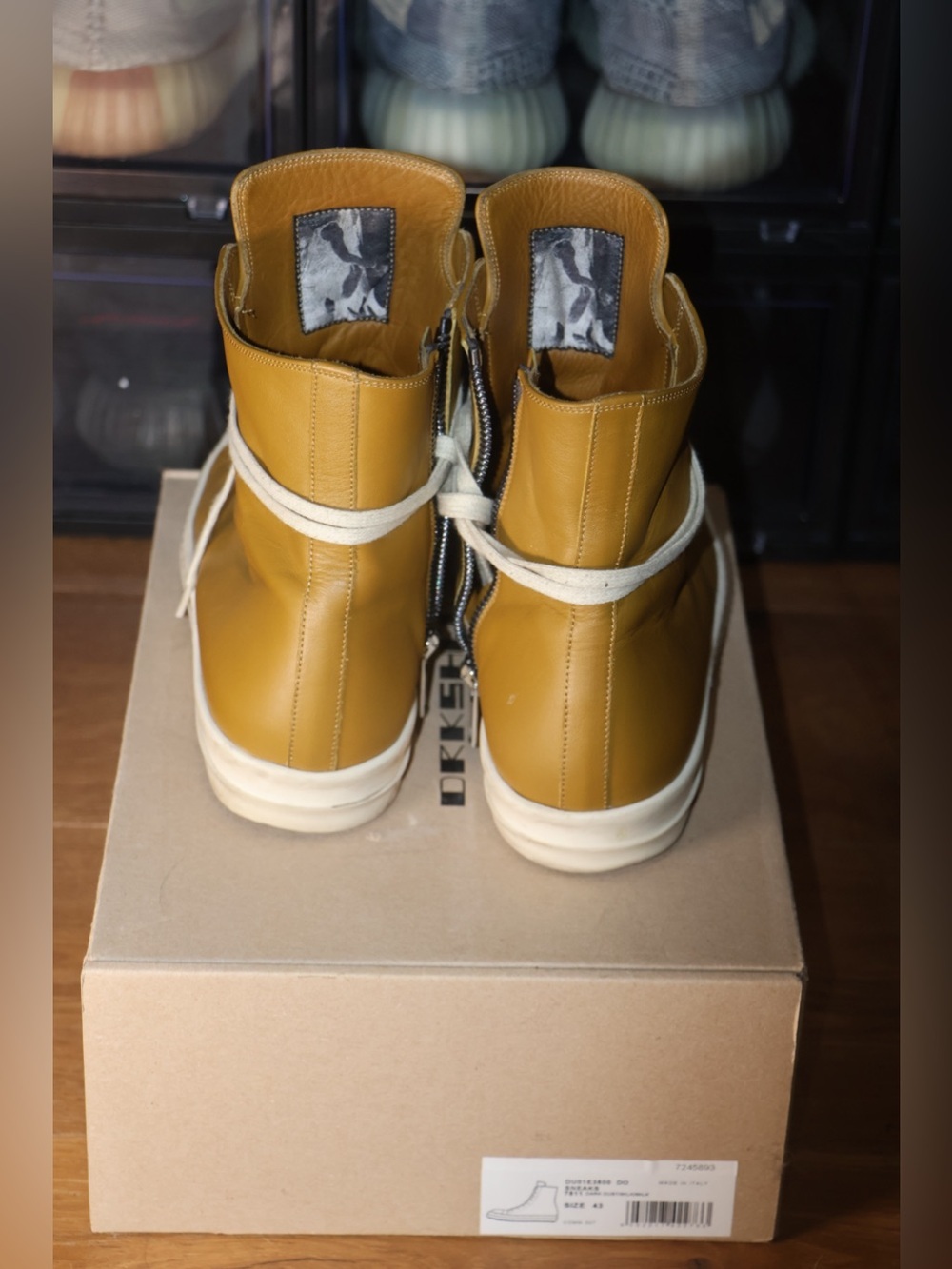 Rick Owens High-Top Ramones - Picture 6 of 7
